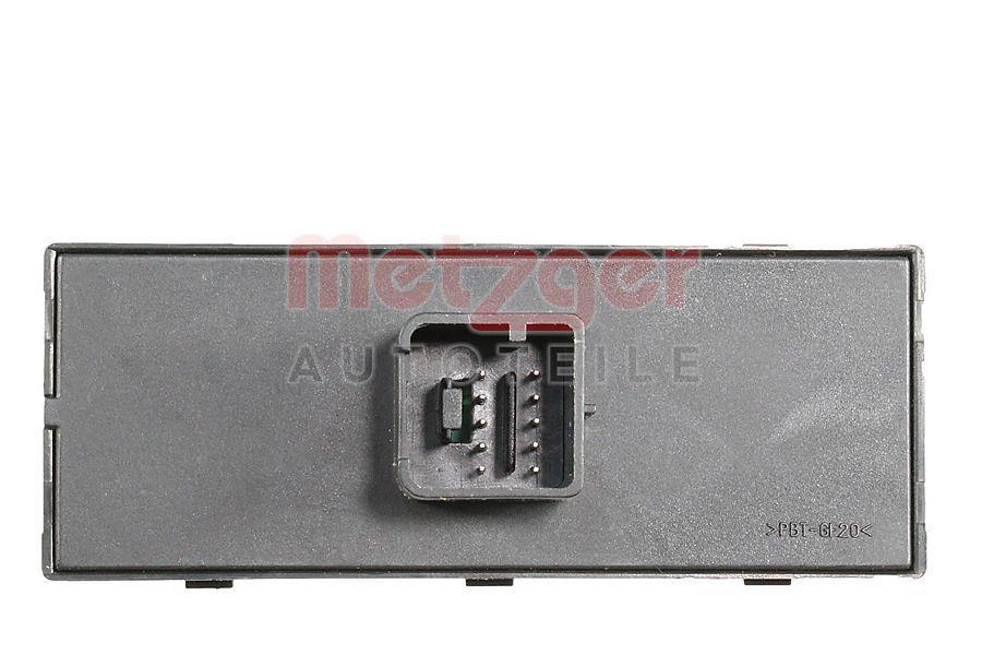 Interruptor, elevalunas METZGER 09161010